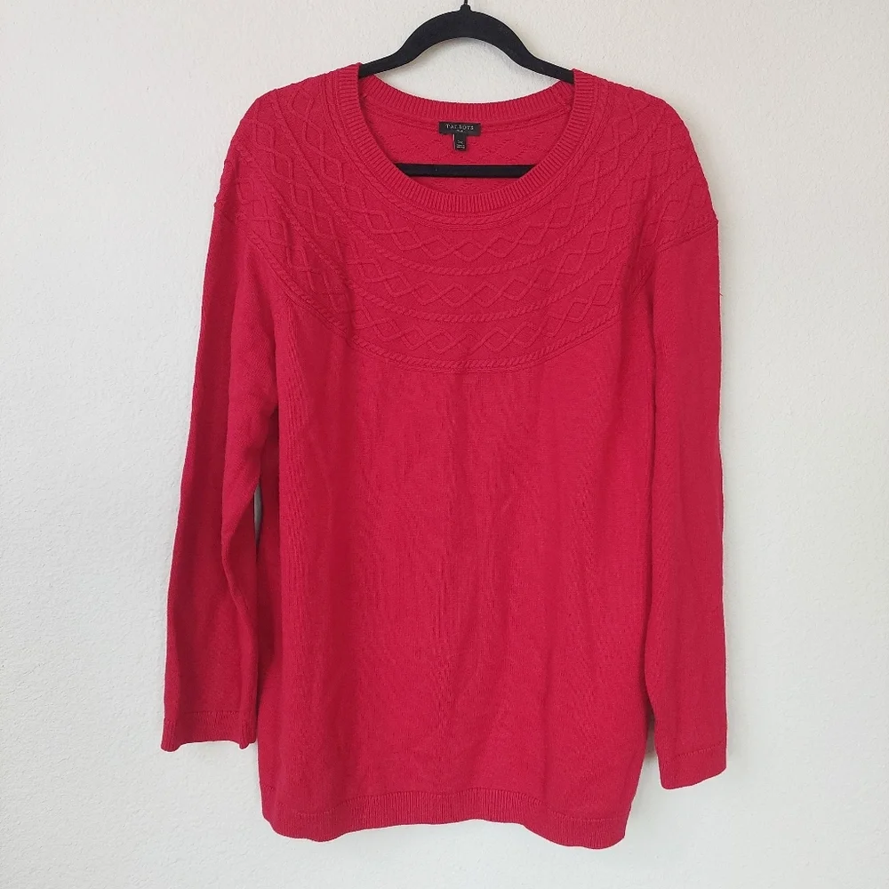 Talbots Cotton‎ Cashmere Blend Sweater Size 2X